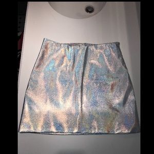Forever 21 Metallic Skirt (NWT)